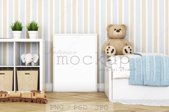 Download Frame Mockup Kids, Kids Room Mockup - Mock Collection