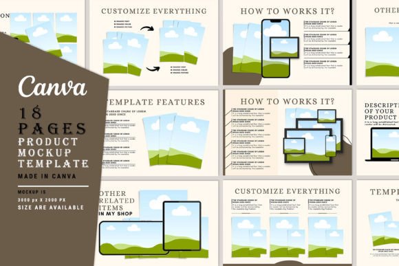 Download Seller Mockup Template Canva - Mock Collection
