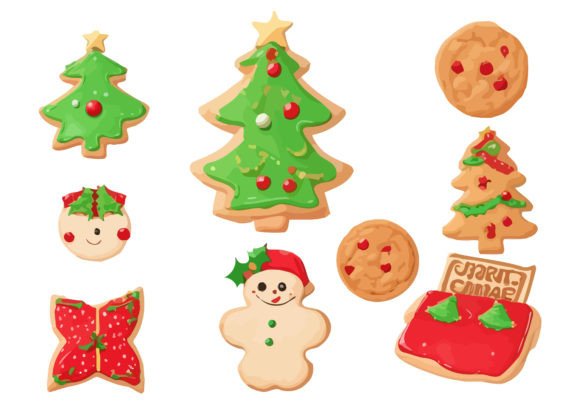 Download Christmas Sweet Treats Clipart - Sweet Collection