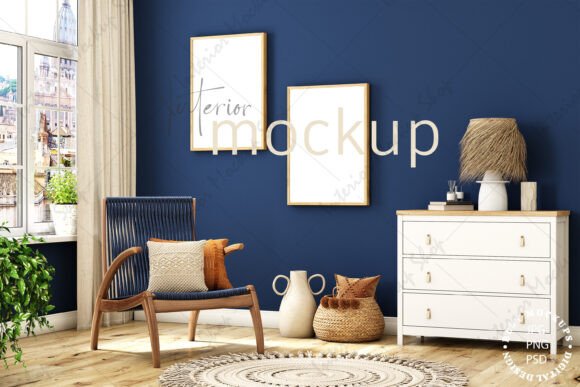 Download Living Room Mockup, Interior Mockup - Mock Collection