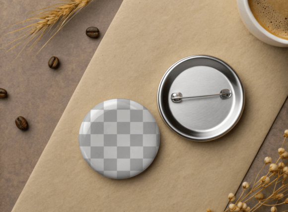 Download Pin Badge Mockup PNG Metal Badge Mockups - Mock Collection