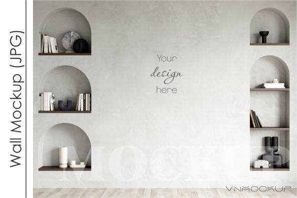 Download Modern Interior Wall Mockup JPG - Mock Collection
