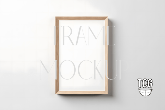 Download Wooden Frame Mockup - Vertical Frame - Mock Collection