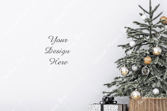 Download Wall Mockup Christmas, JPG -  5/6 - Mock Collection