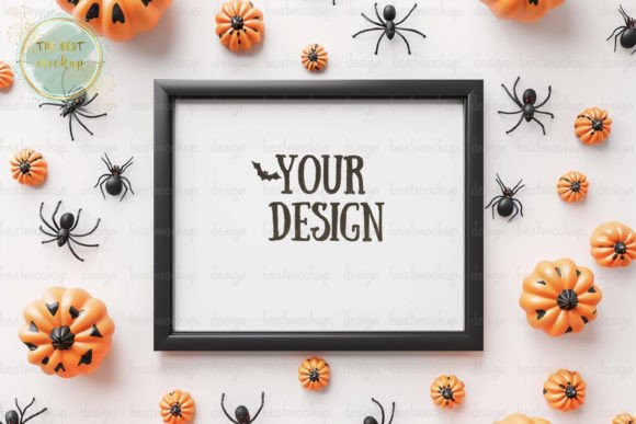Download Digital Frame Mockup | Pumpkin - Mock Collection
