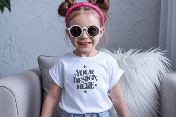 Download Bella Canvas 3001T Kids Mockup 7 - Mock Collection