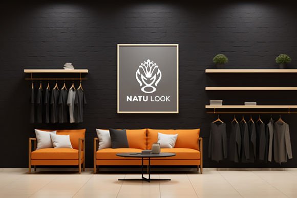 Download Wall Board Logo Mockup_house Wall Board - Mock Collection
