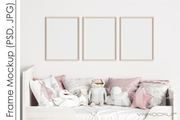Download Modern Kid's Room Frame Mockup - Mock Collection