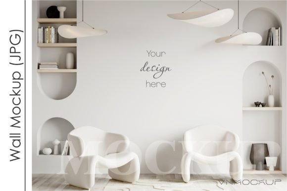 Download Modern Interior Wall Mockup JPG - Mock Collection