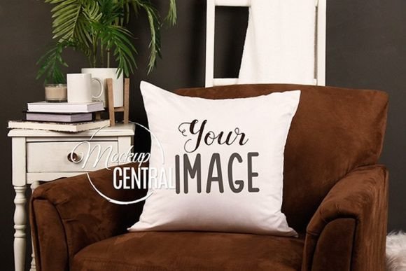 Download Home Living Room Chair Mockup Pillow - Mock Collection