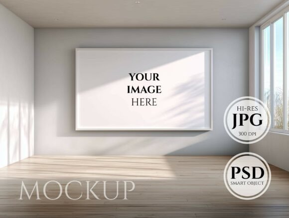 Download Empty Interior Frame Mockup - Mock Collection