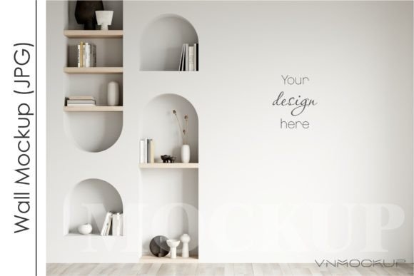 Download Modern Interior Wall Mockup JPG - Mock Collection