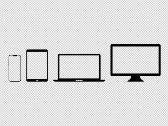 Download Realistic Gadgets Mockup Clipart Set - Mock Collection