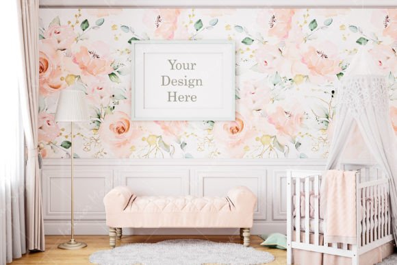 Download Nursery Mockup, Kids Room Mockup - Mock Collection