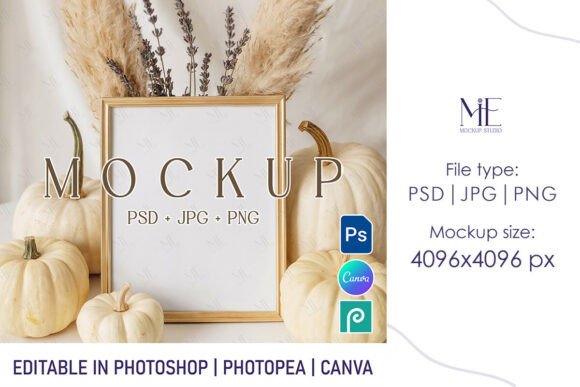 Download Autumn Table Sign PSD PNG Mockup Fall - Mock Collection