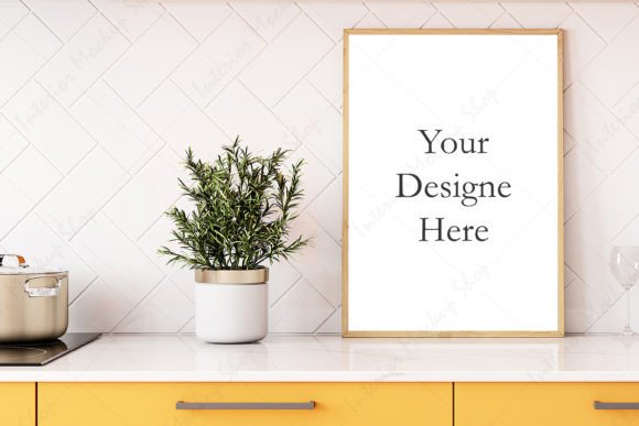 Download Kitchen Frame Mockup - 246 - Mock Collection