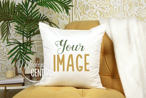 Download Home Living Room Pillow Mockup JPG - Mock Collection