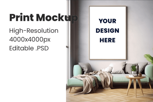 Download Big Canvas | Print Mockup | Art Print - Mock Collection