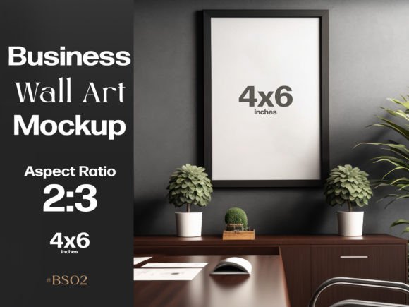 Download Business Frame Mockup 4x6 - Mock Collection