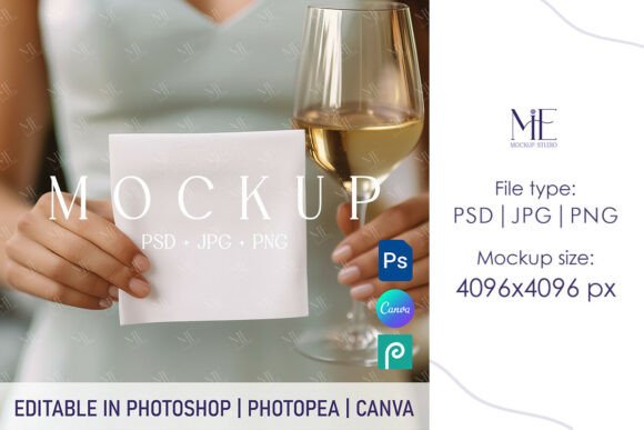 Download Paper Cocktail Napkin PSD PNG Mockup - Mock Collection