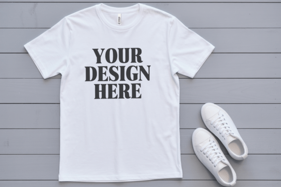 Download Bella Canvas 3001T Flat Lay Kids Mockup - Mock Collection