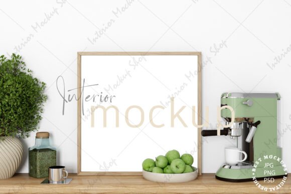 Download Kitchen Frame Mockup - 464 - Mock Collection