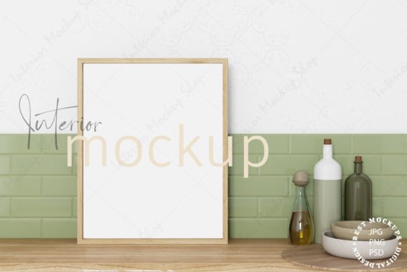 Download Kitchen Frame Mockup - 1858 - Mock Collection