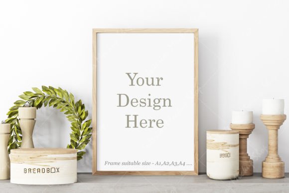 Download Kitchen Frame Mockup - 941 - Mock Collection