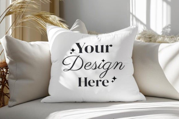 Download Home Living Room Pillow Mockup PSD - Mock Collection