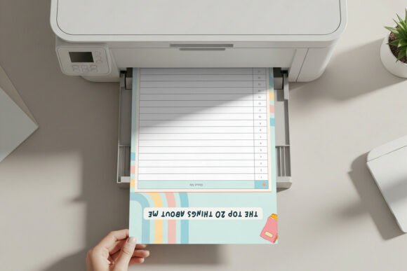 Download Top View A4 Paper Mockup - Mock Collection