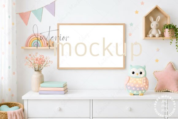 Download Frame Mockup Kids - 595 - Mock Collection