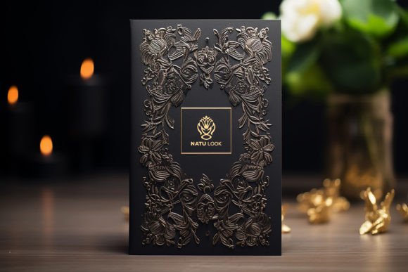 Download Book Cover Logo Mockup_gold Logo Mockup - Mock Collection