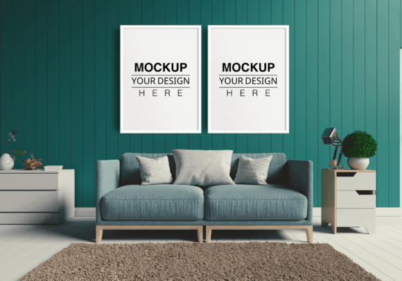Download Digital Mockup, Interior Wall Art - Mock Collection