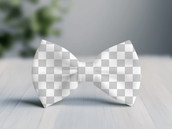 Download Bowtie Mockup Bow Tie Pattern PNG Mockup - Mock Collection