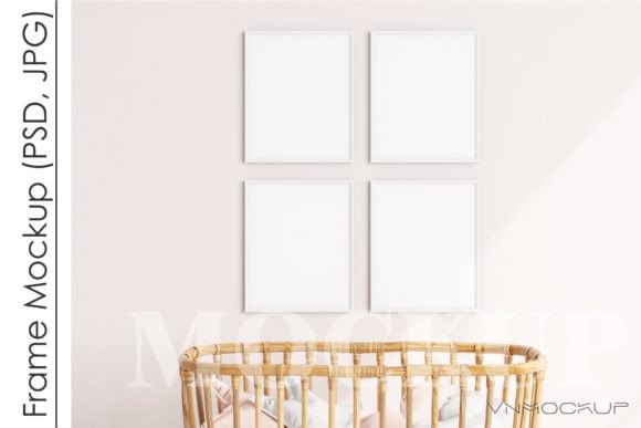 Download Modern Kid's Room Frame Mockup - Mock Collection