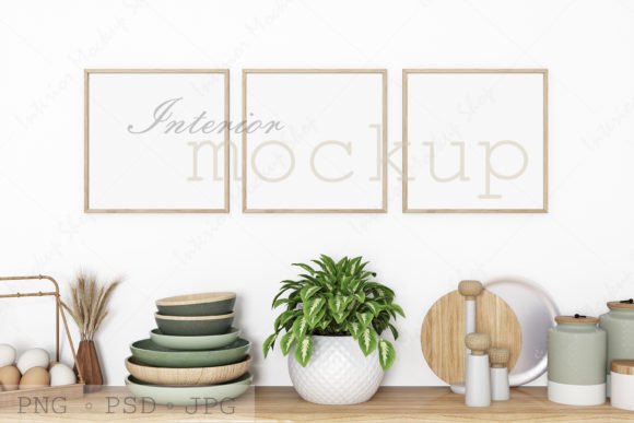 Download Kitchen Mockup PSD JPG PNG - Mock Collection