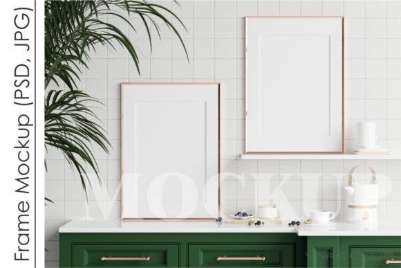 Download Kitchen Interior Frame Mockup - Mock Collection