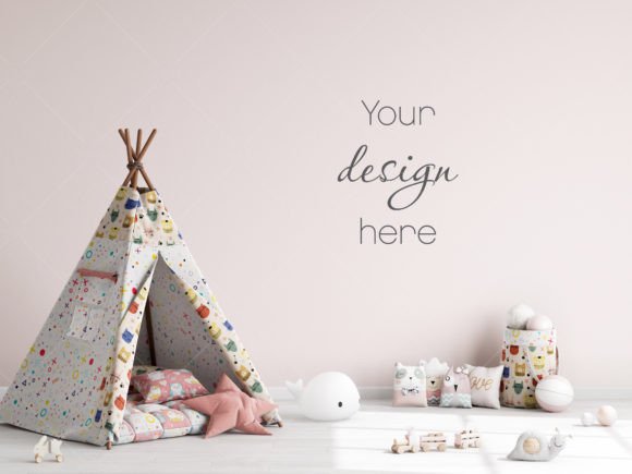 Download Children's Room Mockup - Mock Collection
