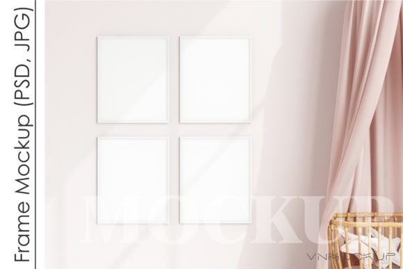 Download Modern Kid's Room Frame Mockup - Mock Collection