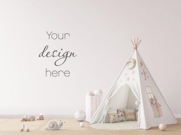 Download Kids Room Interior Background Mockup JPG - Mock Collection