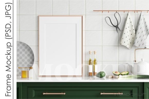 Download Kitchen Interior Frame Mockup - Mock Collection