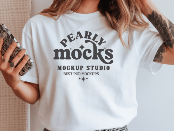 Download Comfort Colors C1717 Tee Model Mockup 19 - Mock Collection