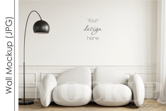 Download Modern Interior Wall Mockup JPG - Mock Collection